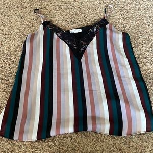 Socialite Stripe Tank